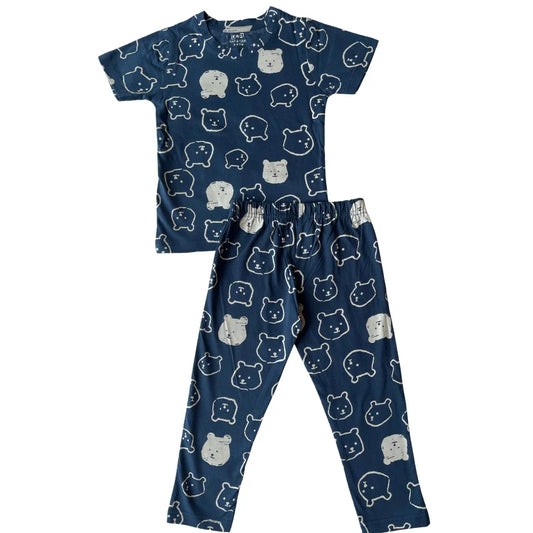 Denim Bears Pyjama Set (Unisex)