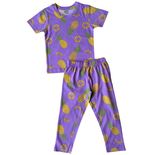 Purple Pineapple Pyjama Set (Unisex)