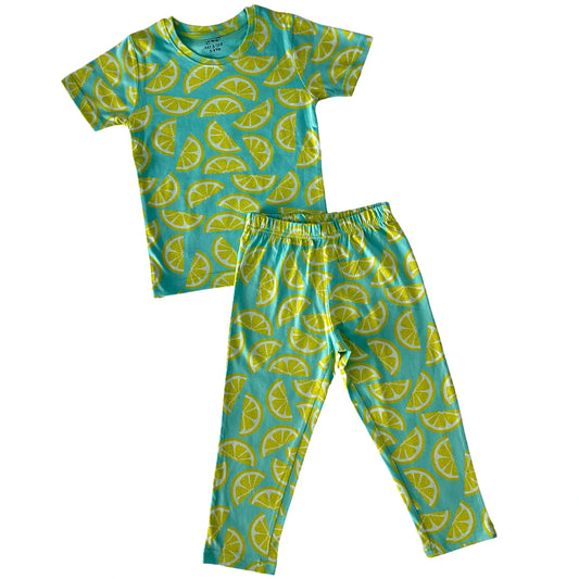 Blue Lemon Pyjama Set (Unisex)
